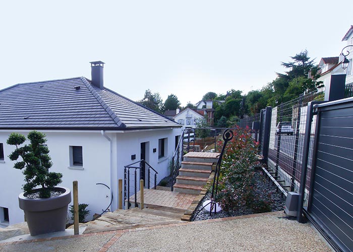 Escalier acces a pied Escalier acces a pied